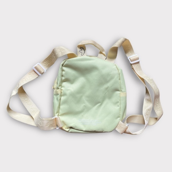 NWOT Adidas Original Trefoil 2.0 Mini Small Travel Backpack RARE Almost Yellow - Picture 6 of 10